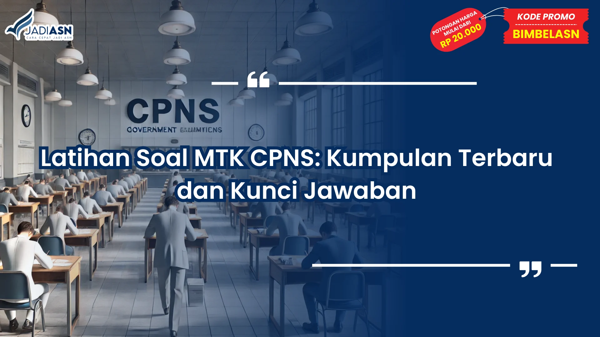 Contoh Latihan Soal Matematika CPNS