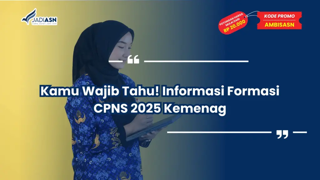 Formasi CPNS 2025 Kemenag
