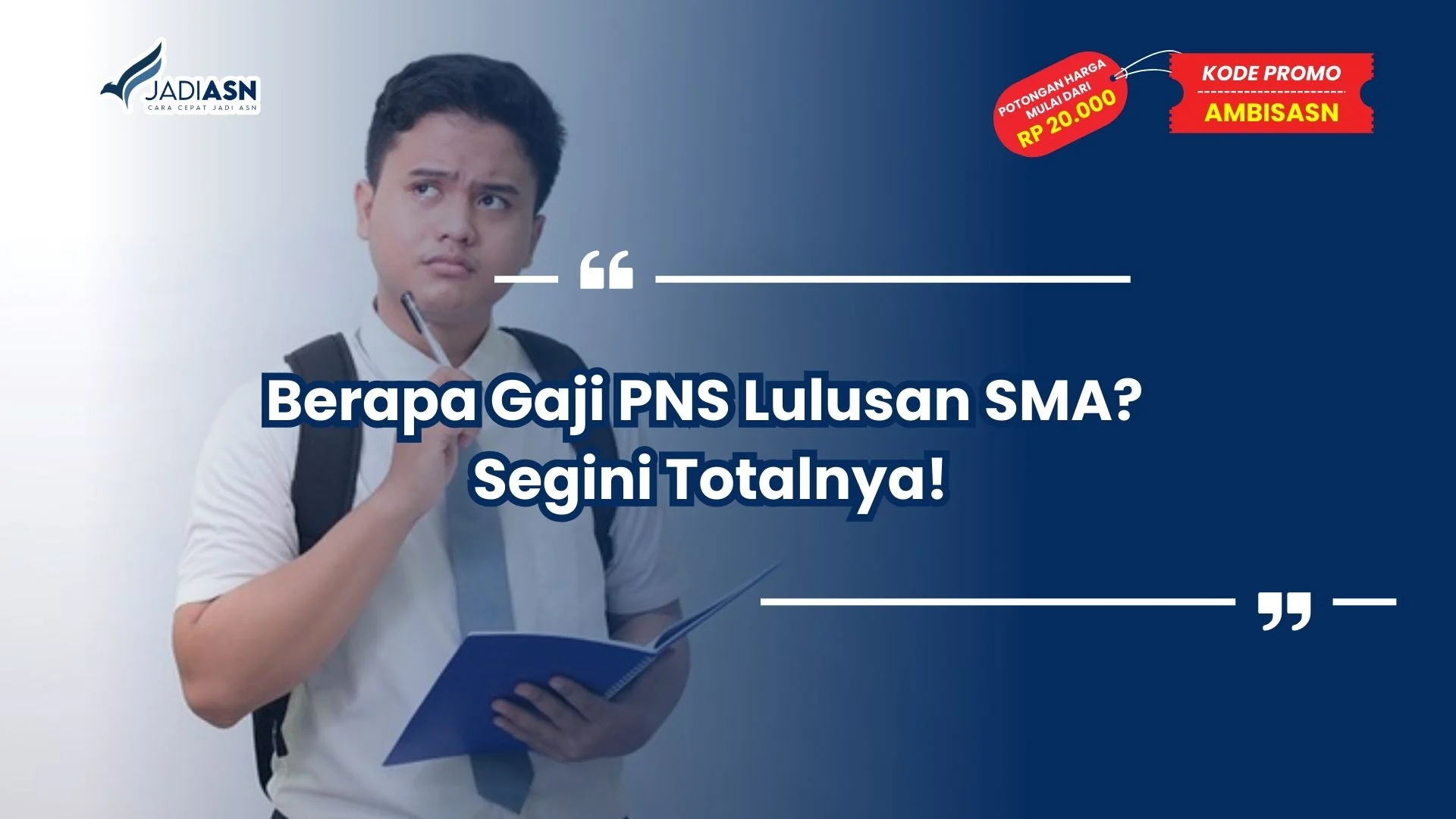 Berapa Gaji PNS Lulusan SMA