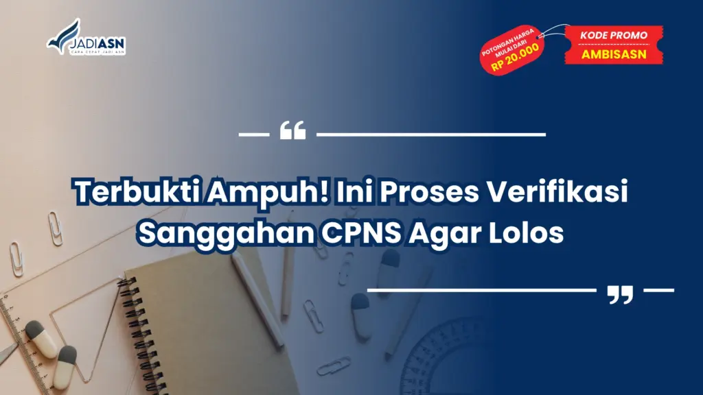 masa verifikasi sanggah cpns