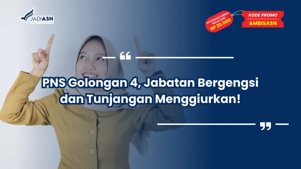 pns golongan 4 apa saja