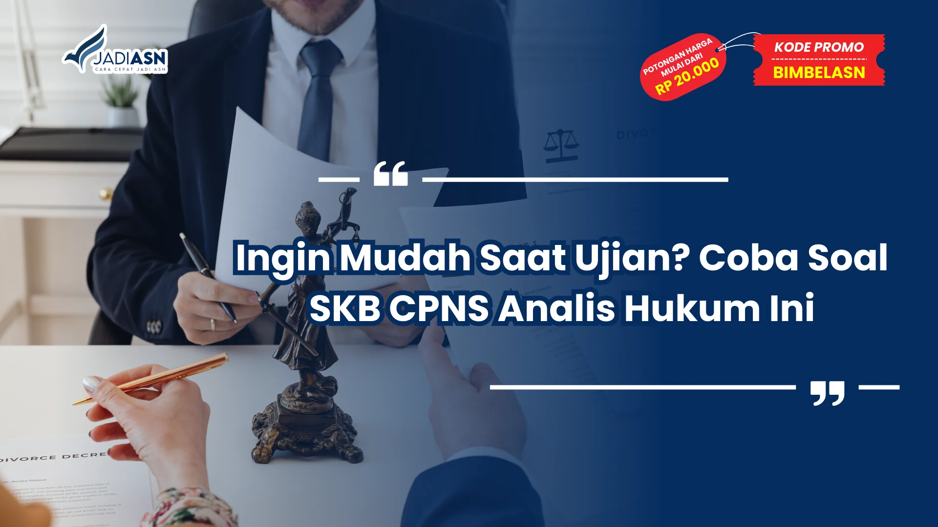 Soal SKB CPNS Analis Hukum