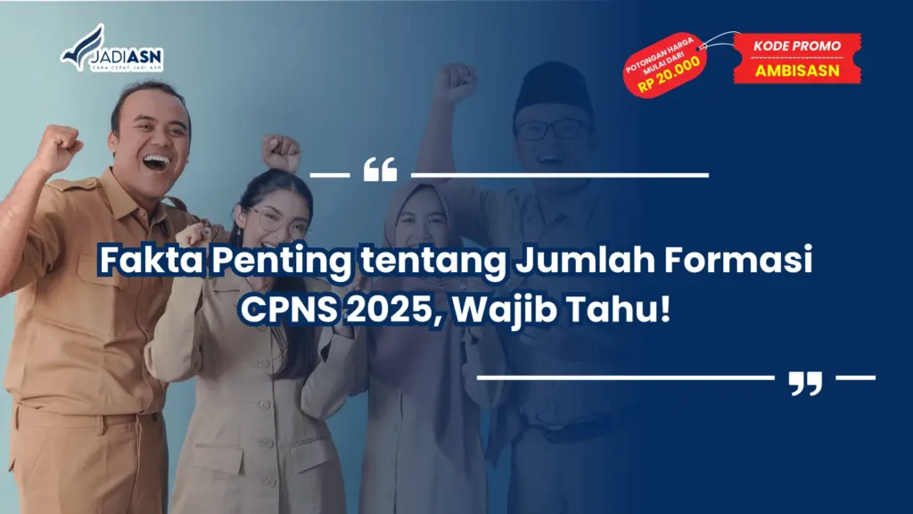 Jumlah Formasi CPNS 2025