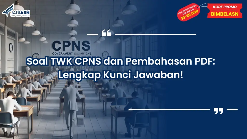 Soal TWK CPNS dan Pembahasan PDF