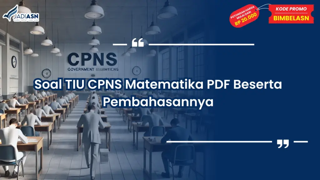 Soal TIU CPNS Matematika PDF