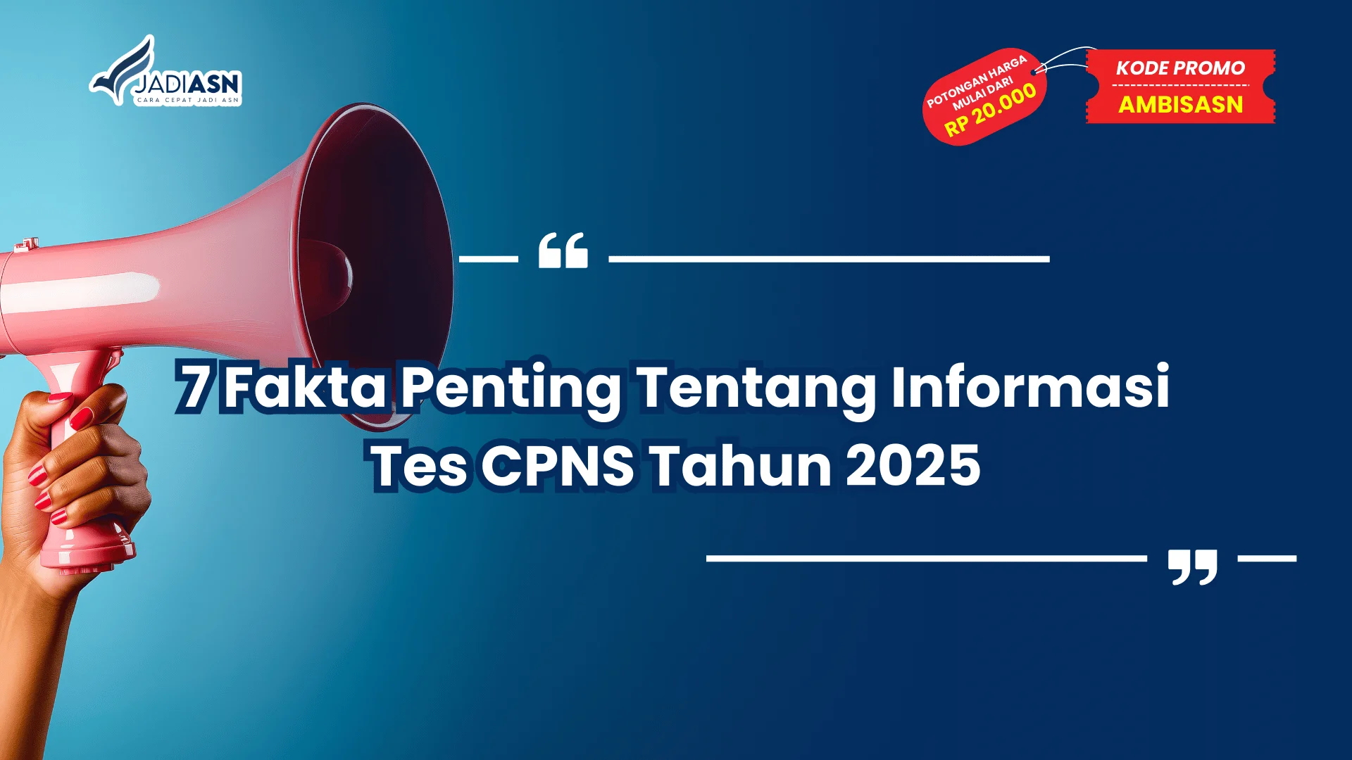 Informasi Tes CPNS Tahun 2025