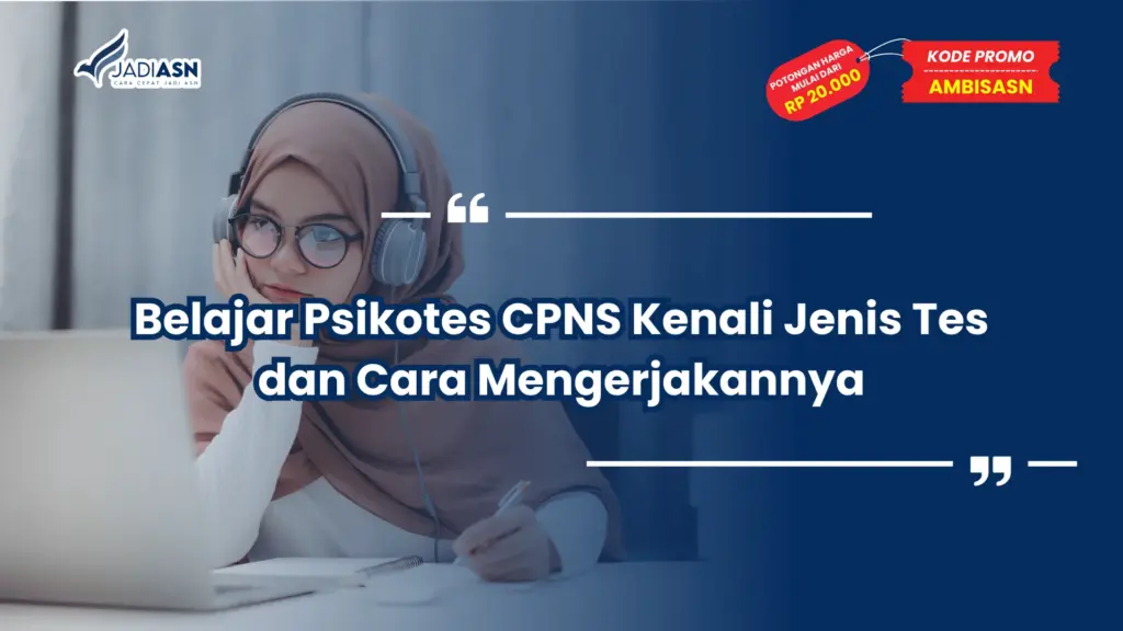 Belajar Psikotes CPNS