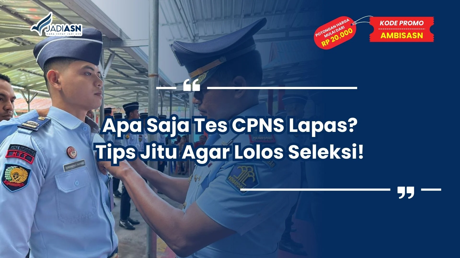 apa saja tes cpns lapas