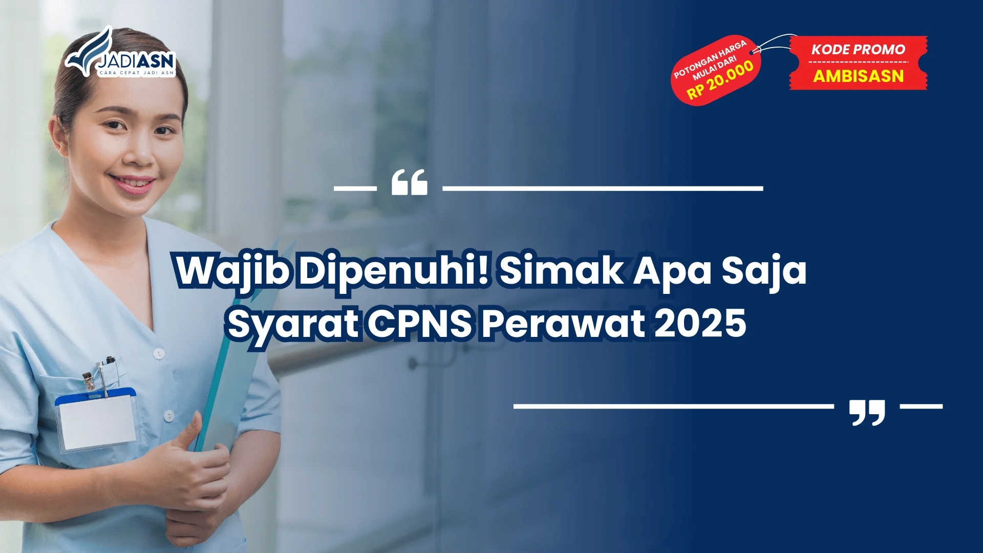 Syarat CPNS Perawat 2025