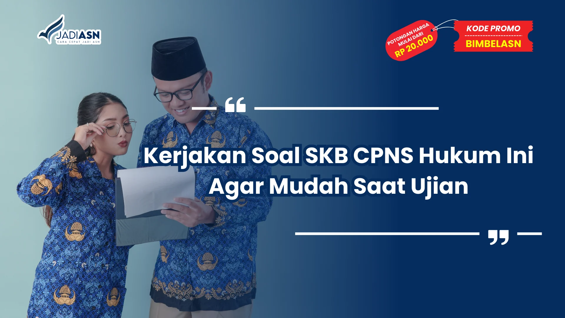 Soal SKB CPNS Hukum