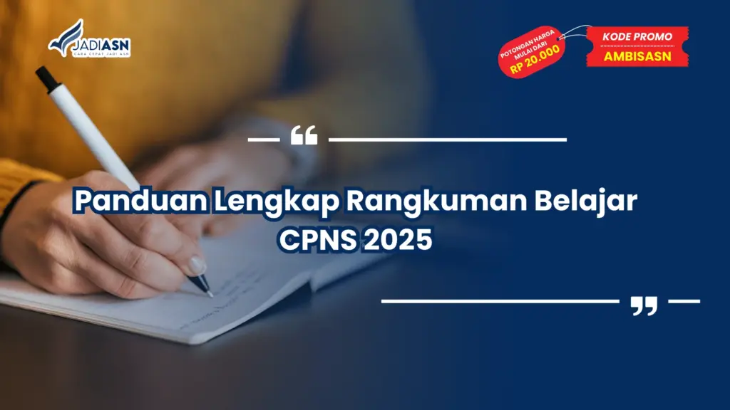 Rangkuman Belajar CPNS