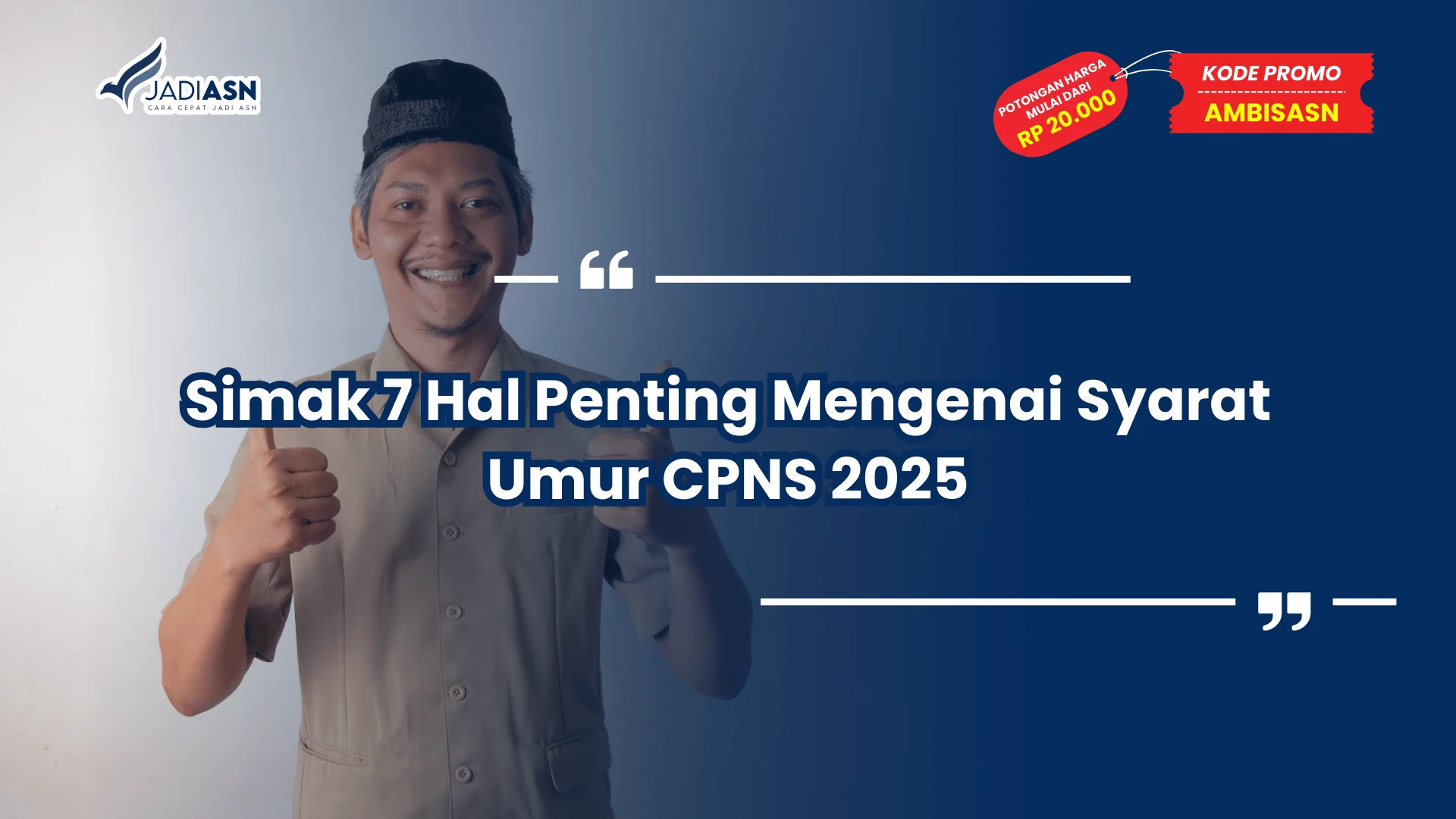 Syarat Umur CPNS 2025