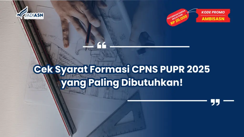 Formasi CPNS PUPR 2025