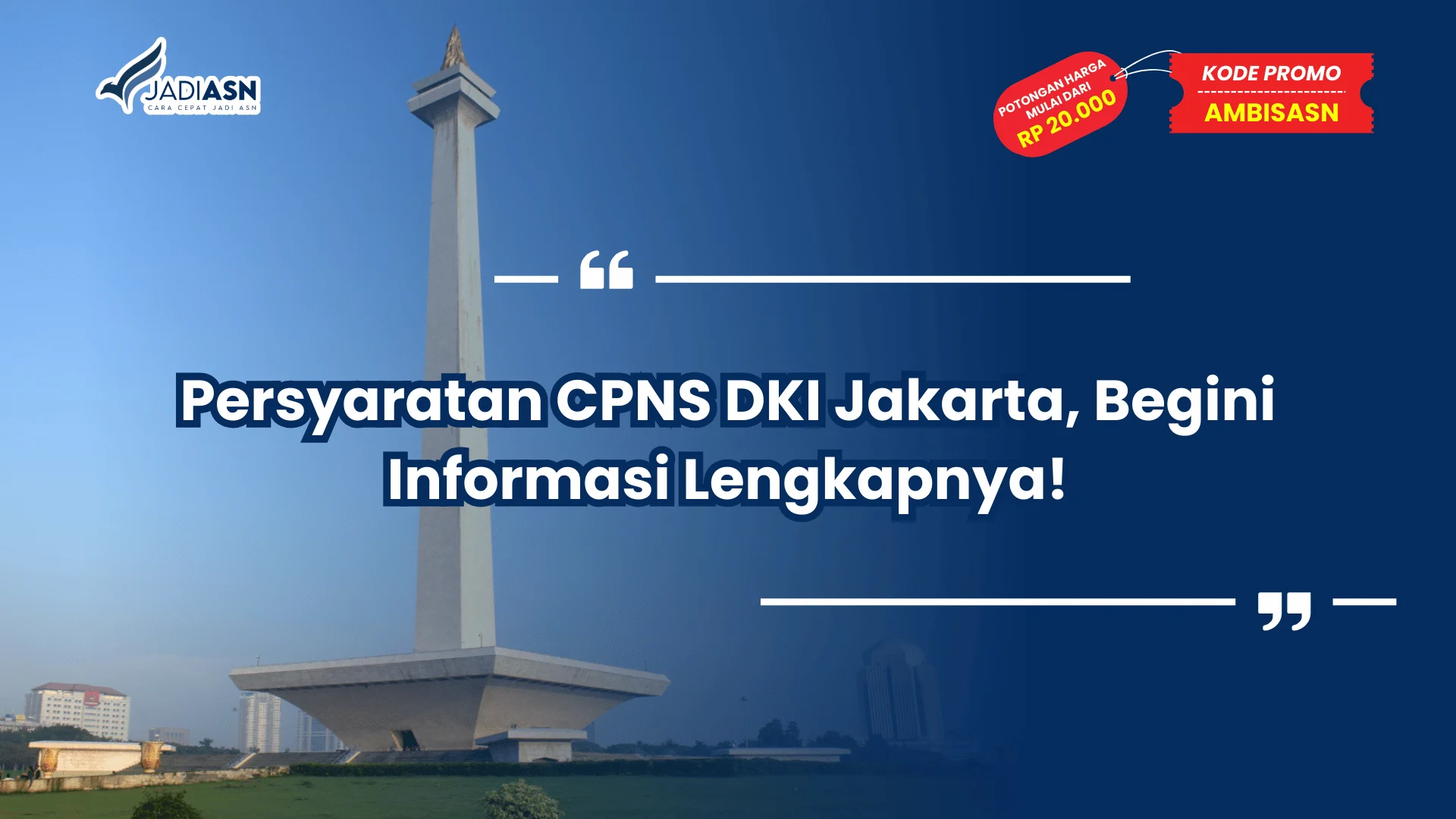 Persyaratan CPNS DKI Jakarta