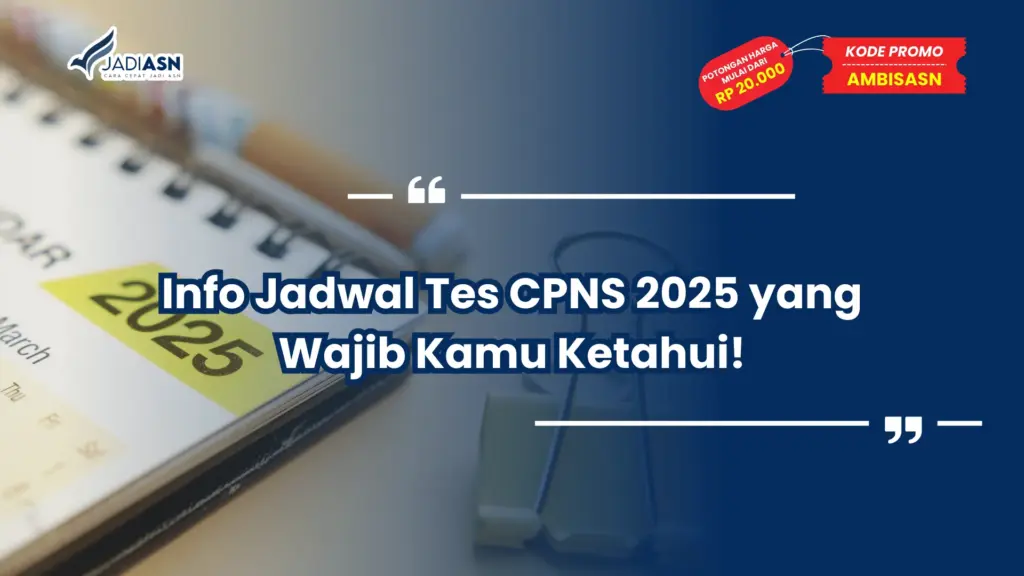 Jadwal Tes CPNS 2025