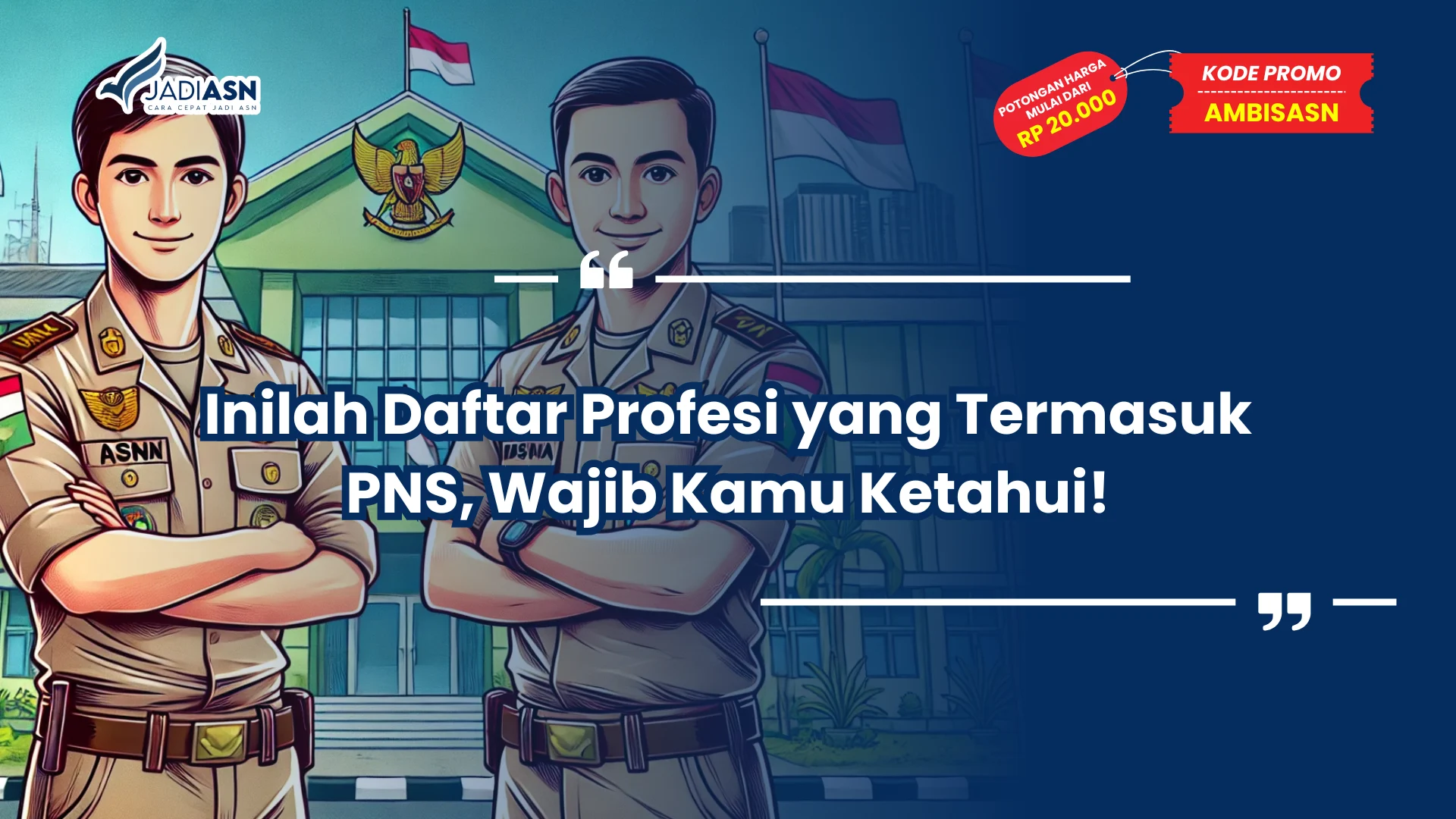 profesi apa saja yang termasuk pns