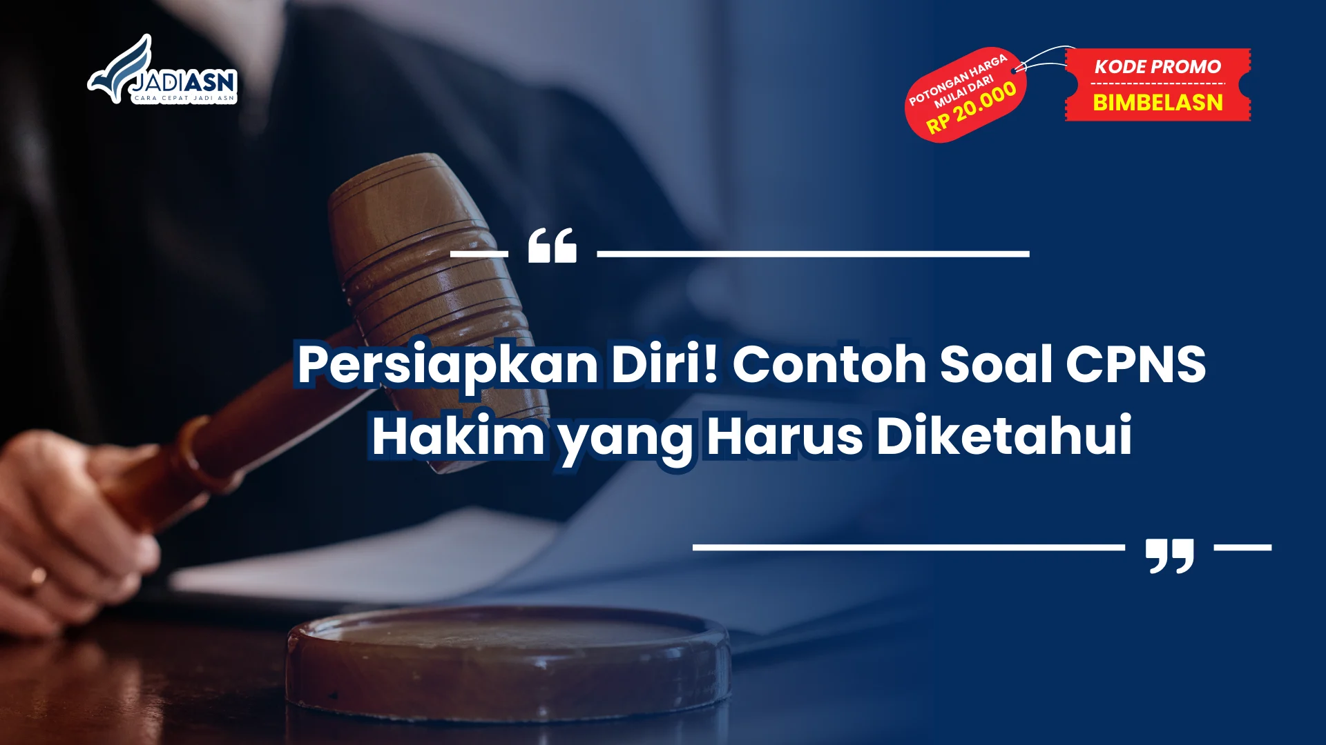 Contoh Soal CPNS Hakim
