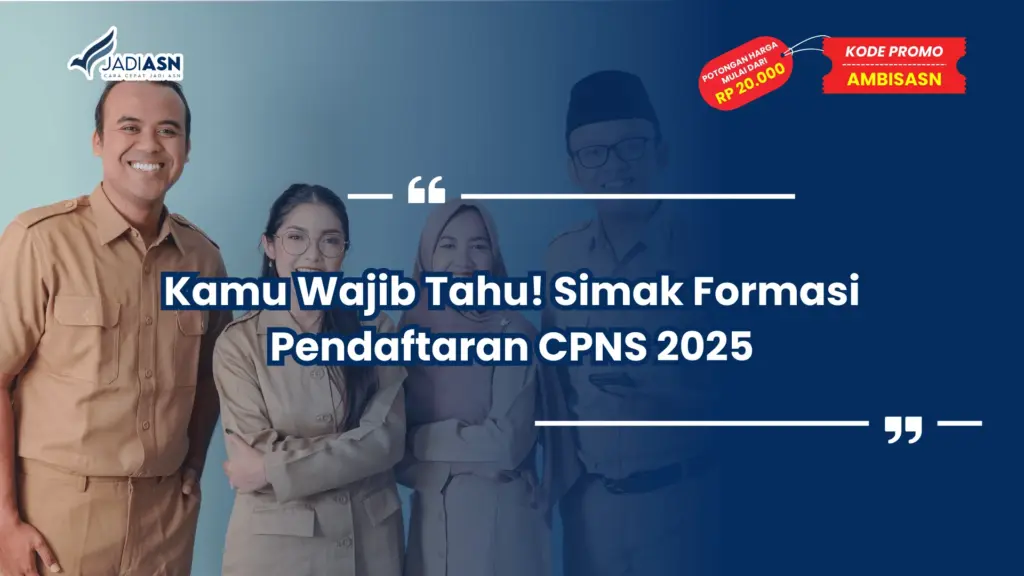 Formasi Pendaftaran CPNS 2025
