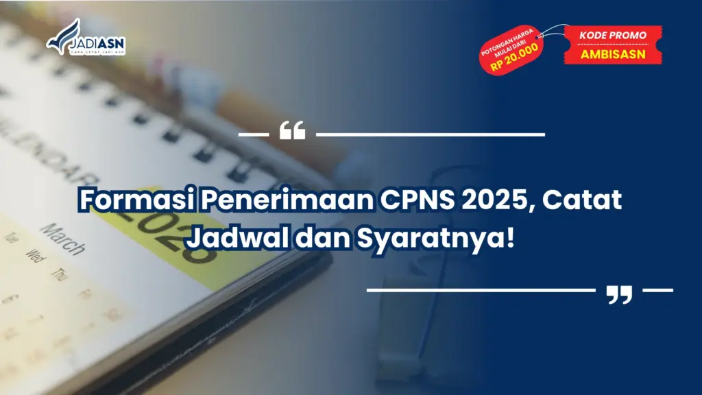 Formasi Penerimaan CPNS 2025