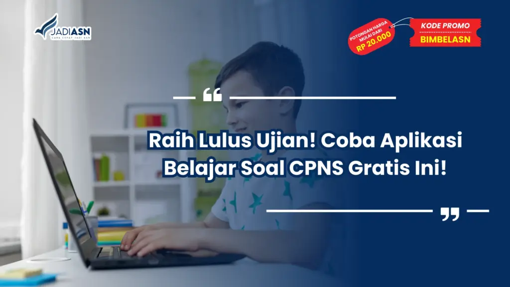 Aplikasi Belajar Soal CPNS Gratis