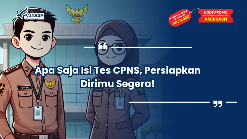Apa Saja Isi Tes CPNS