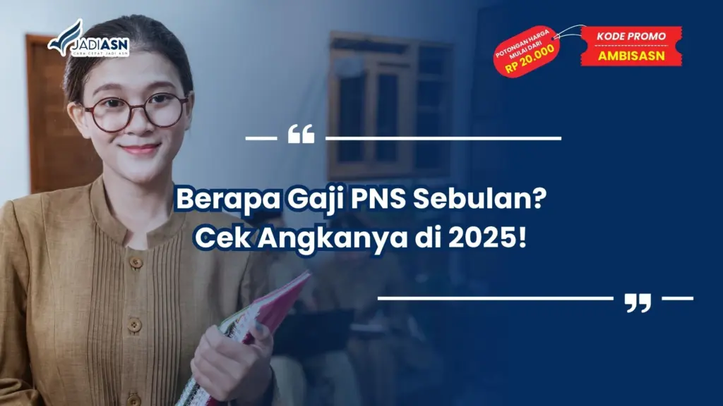 berapa gaji pns sebulan