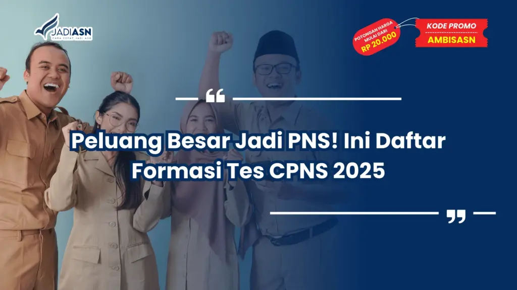 Formasi Tes CPNS 2025