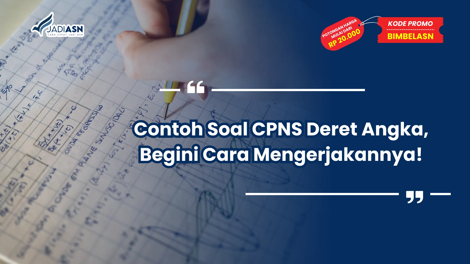 Contoh Soal CPNS Deret Angka