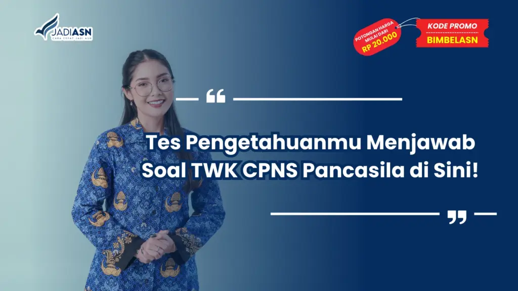 Soal TWK CPNS Pancasila