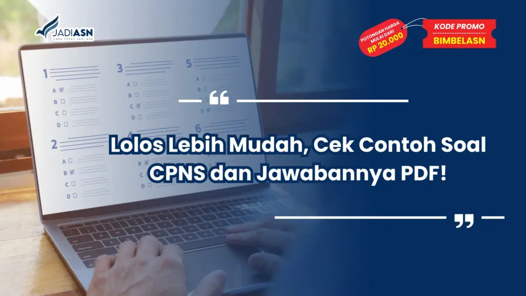 Contoh Soal CPNS dan Jawabannya PDF