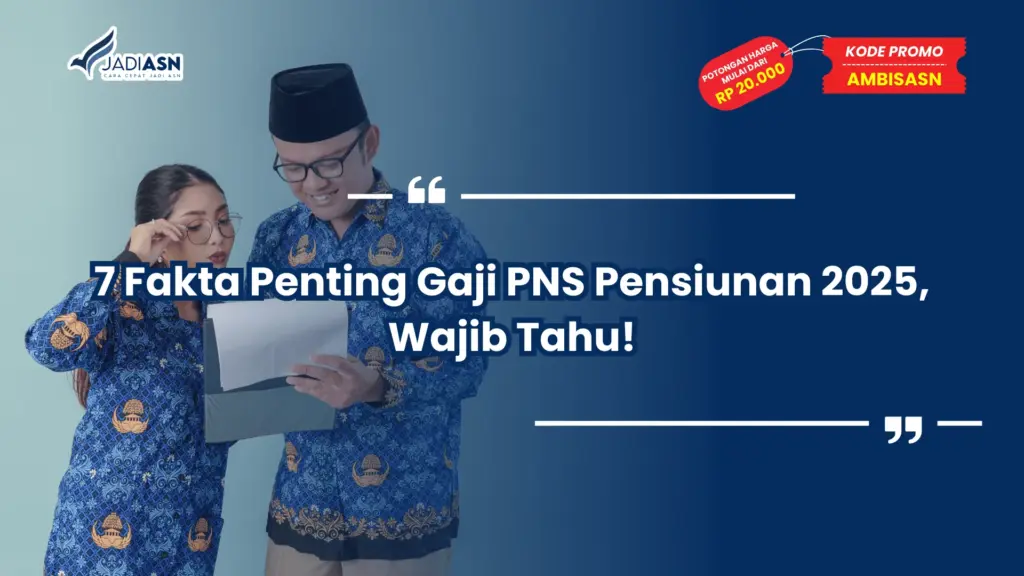 Gaji PNS Pensiunan 2025