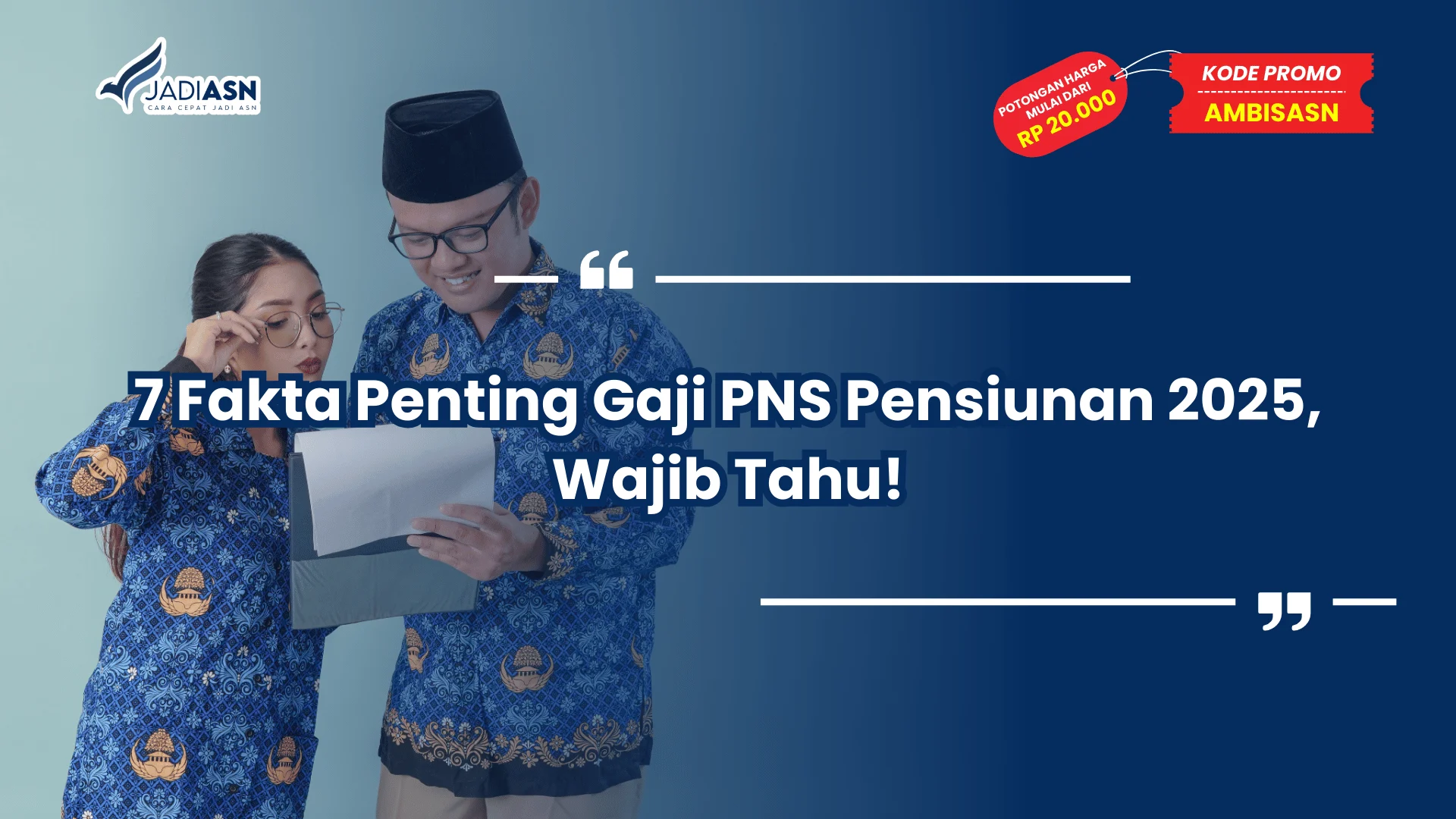 Gaji PNS Pensiunan 2025