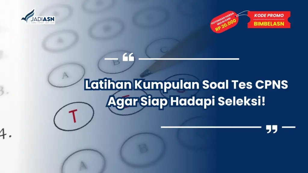 Kumpulan Soal Tes CPNS
