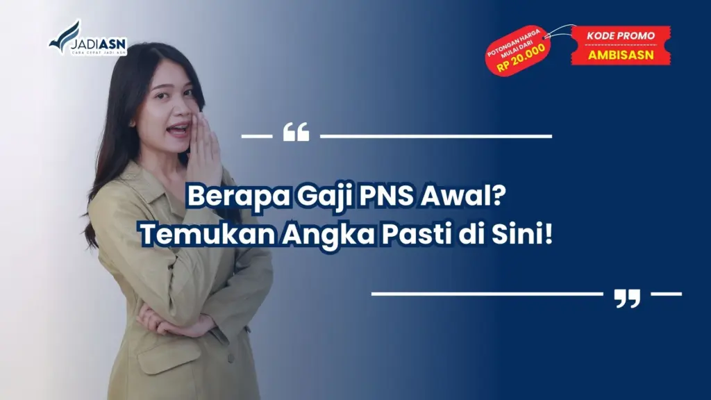 berapa gaji pns awal