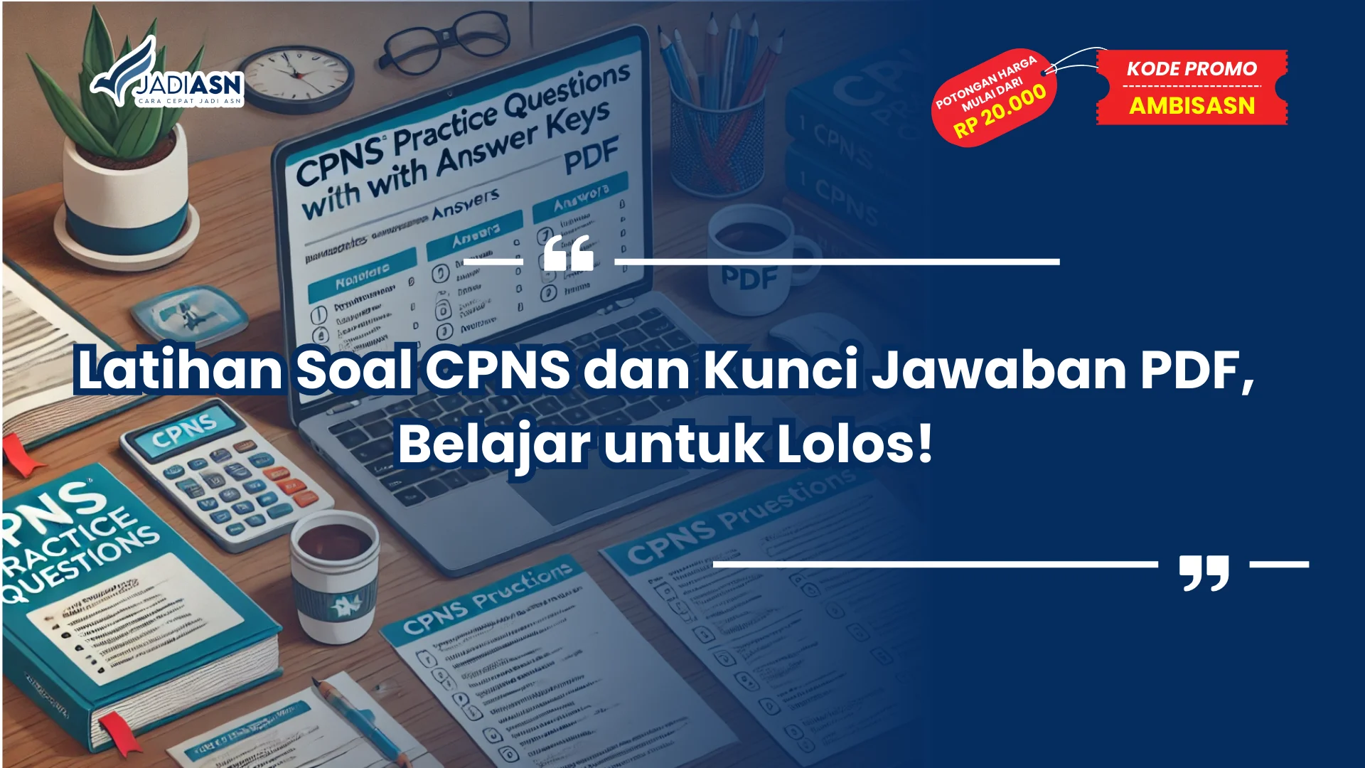 Latihan Soal CPNS dan Kunci Jawaban PDF