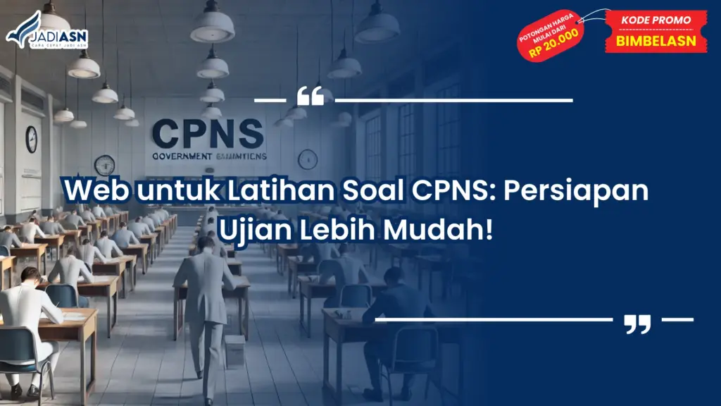 Web untuk Latihan Soal CPNS