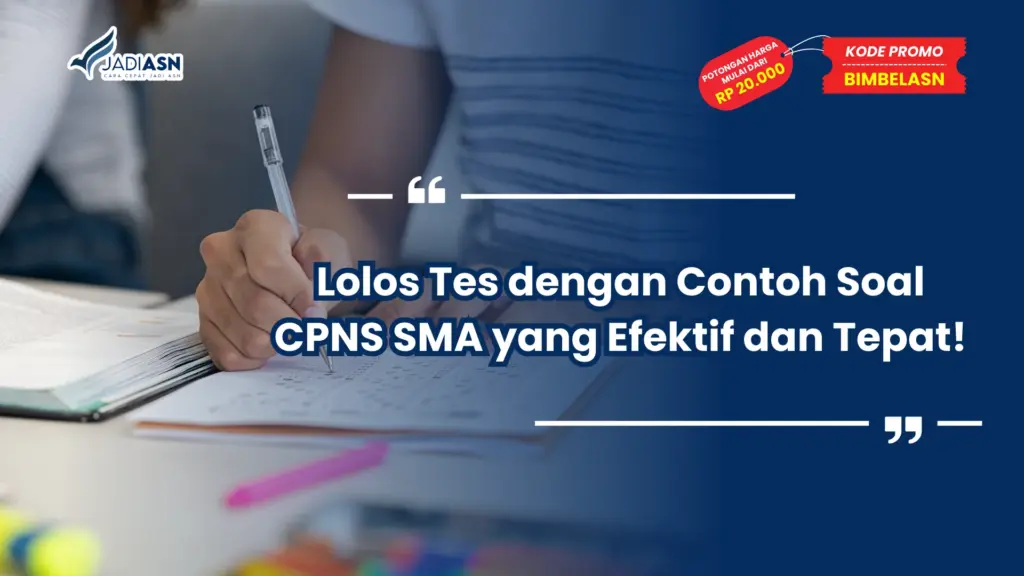 Contoh Soal CPNS SMA