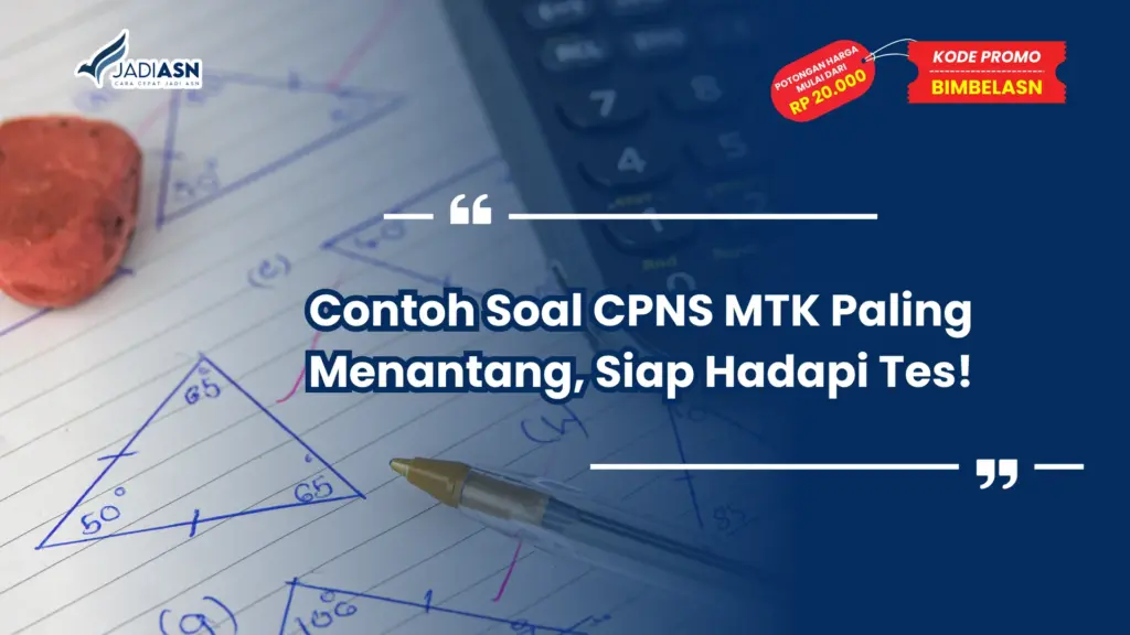 Contoh Soal CPNS MTK