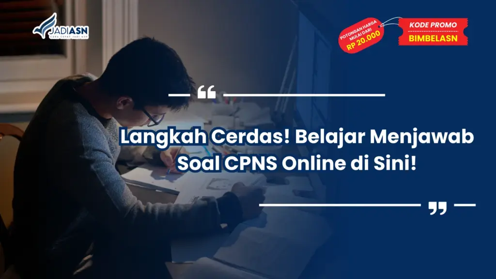 Belajar Menjawab Soal CPNS Online
