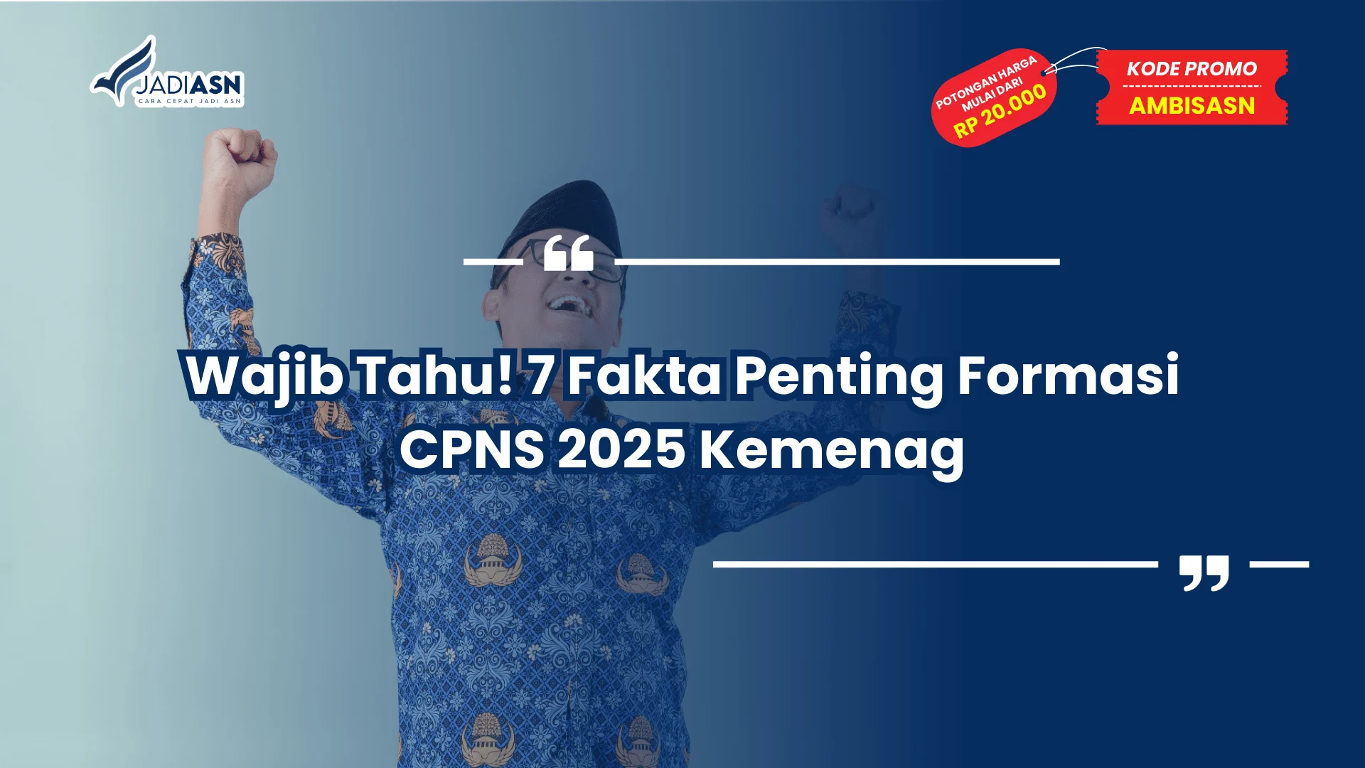 Formasi CPNS 2025 Kemenag