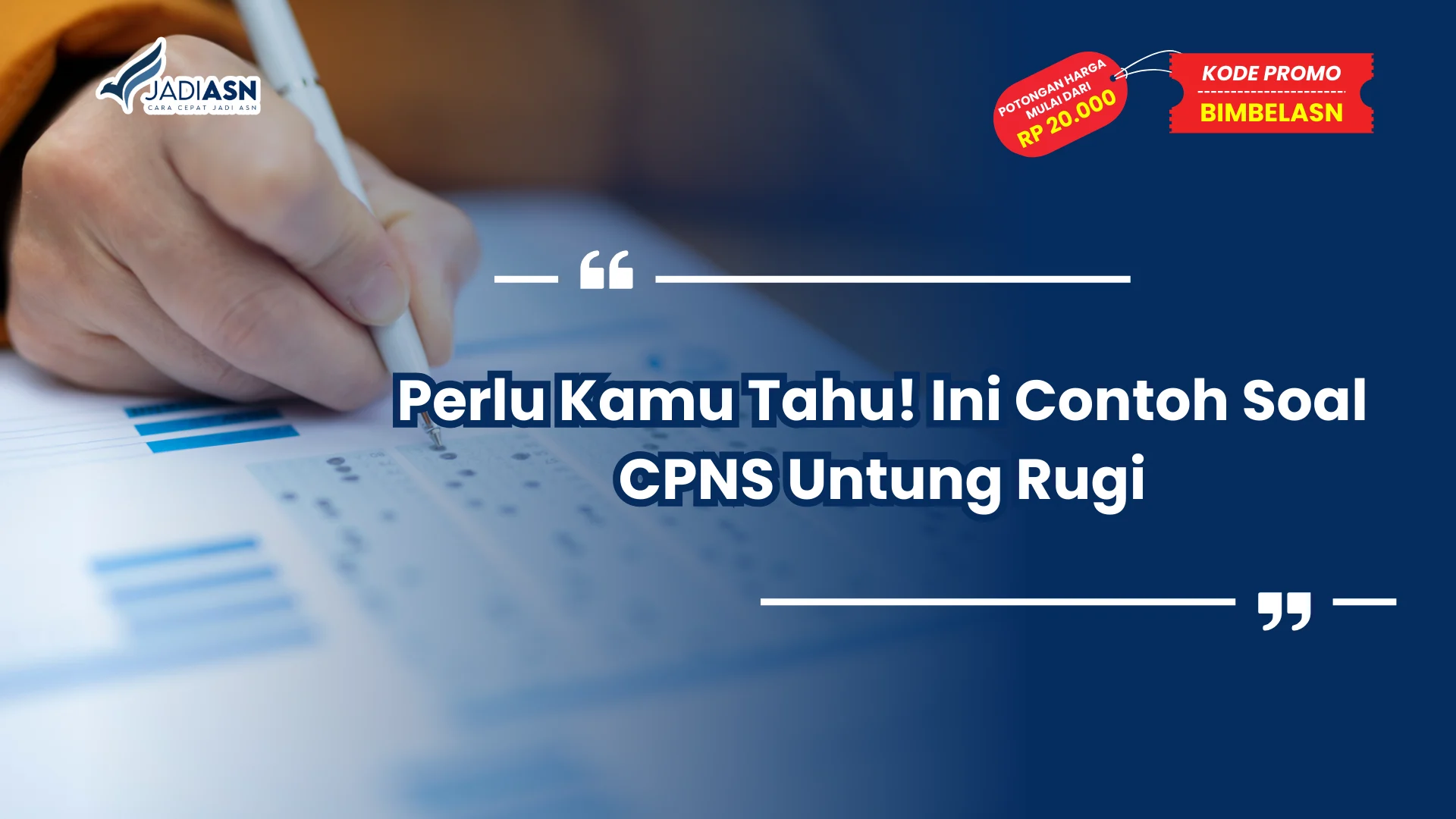 Contoh Soal CPNS Untung Rugi