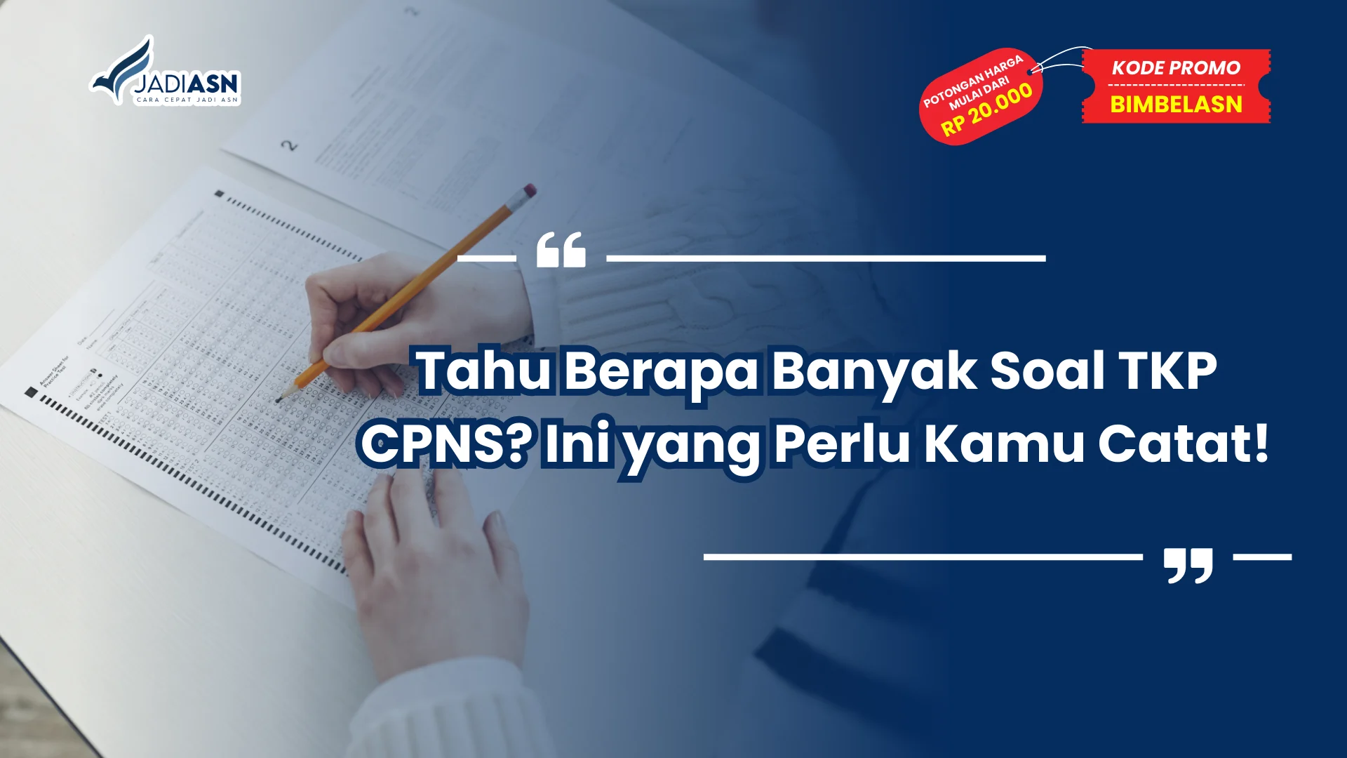 Berapa Banyak Soal TKP CPNS