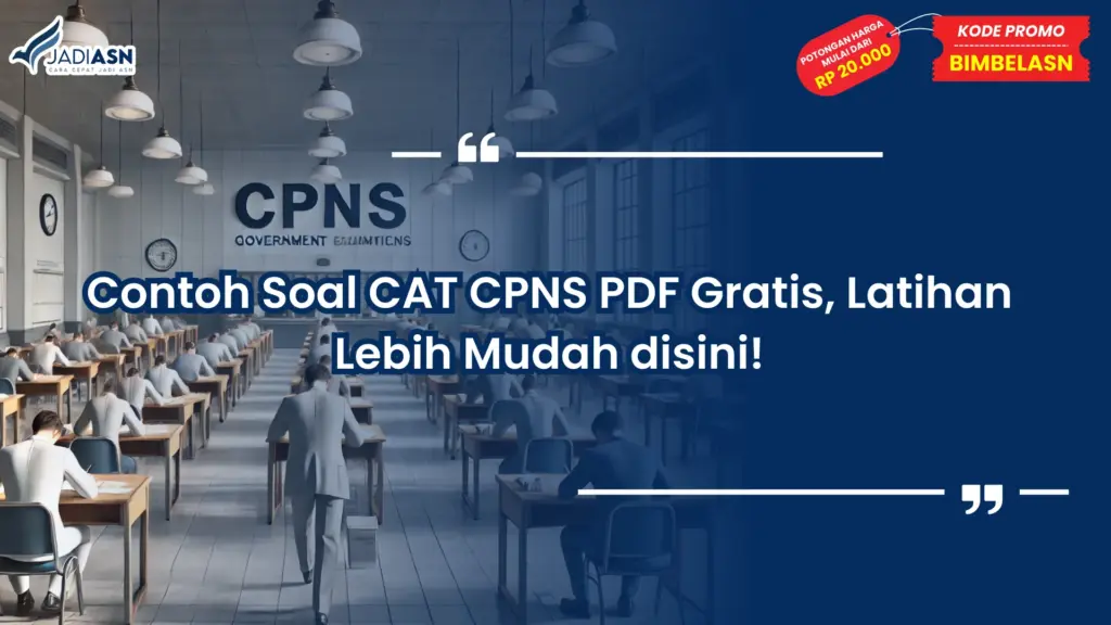 Contoh Soal CAT CPNS PDF
