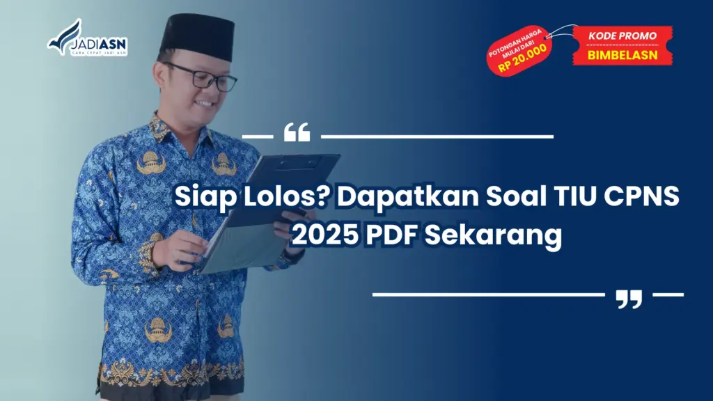 Soal TIU CPNS 2025 PDF