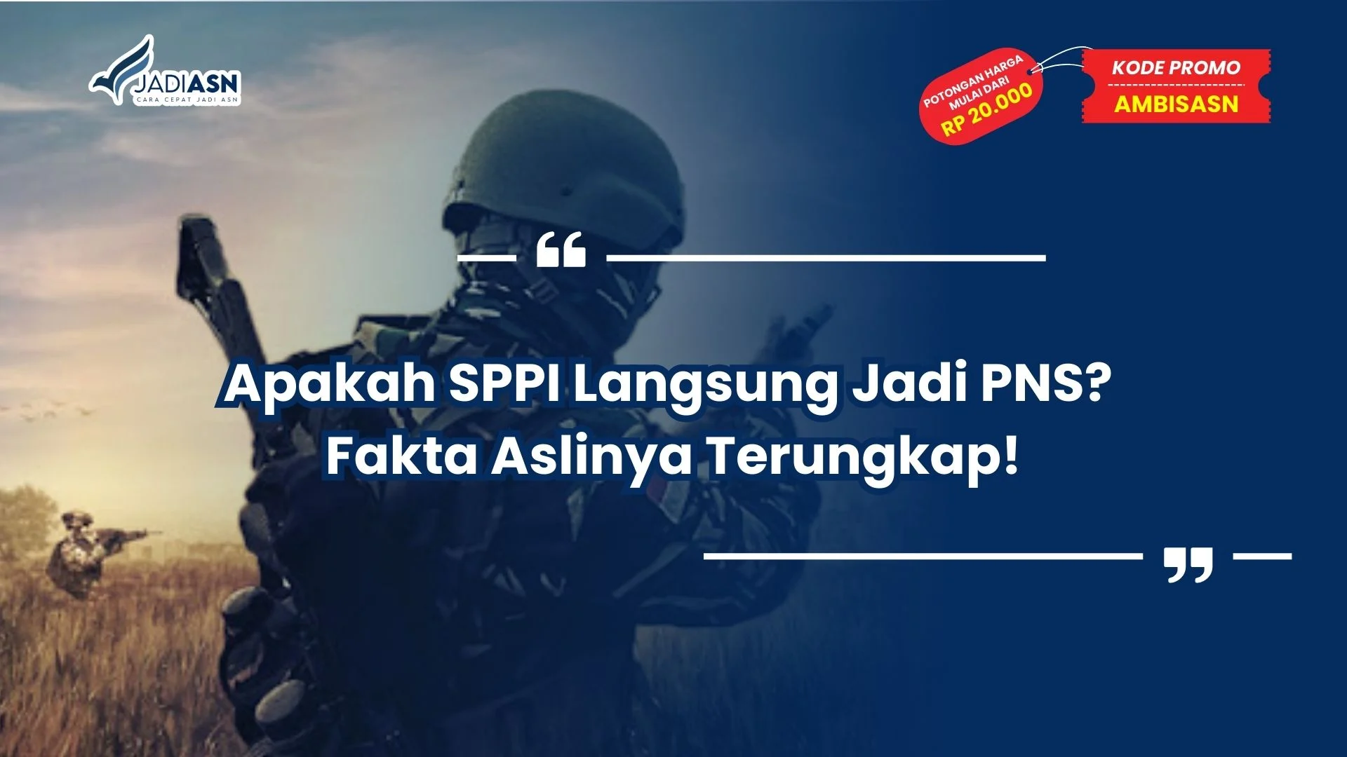 Apakah SPPI Langsung Jadi PNS