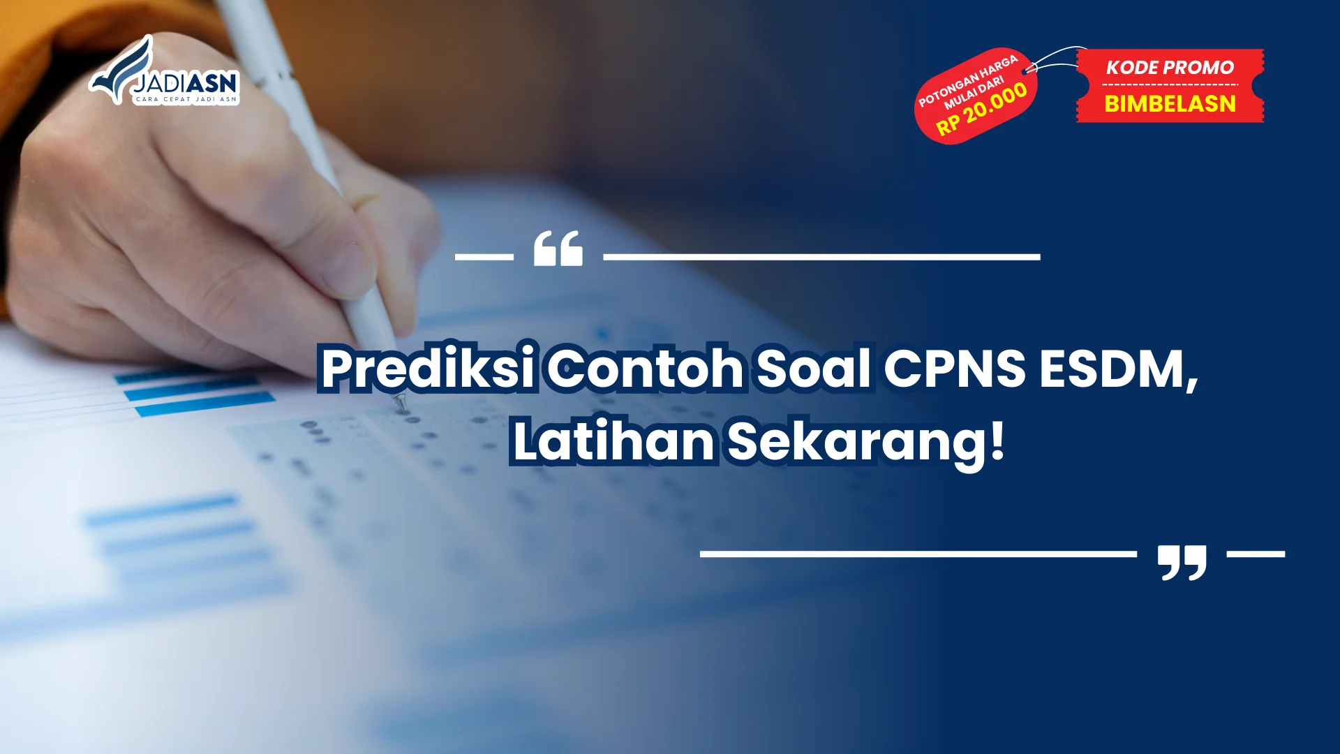 Contoh Soal CPNS ESDM