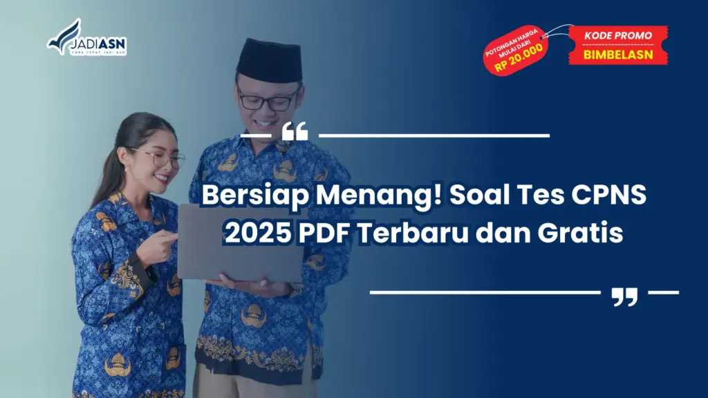 Soal Tes CPNS 2025 PDF