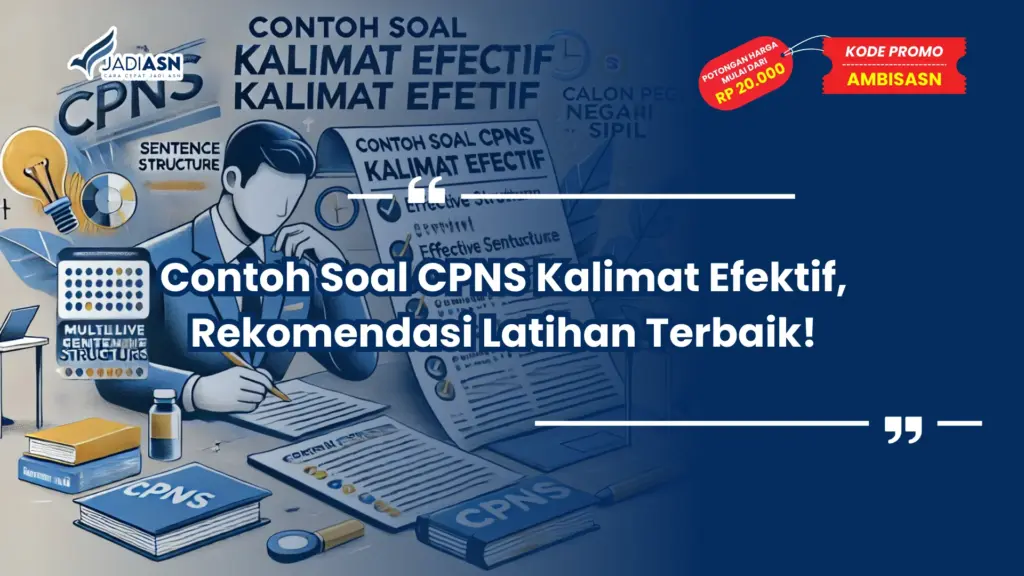 Contoh Soal CPNS Kalimat Efektif