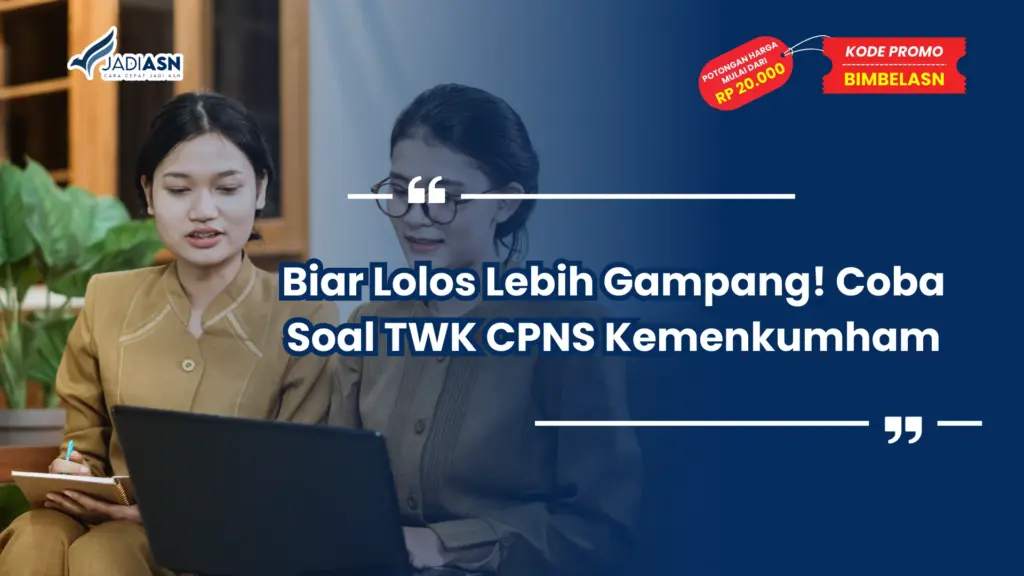 Soal TWK CPNS Kemenkumham