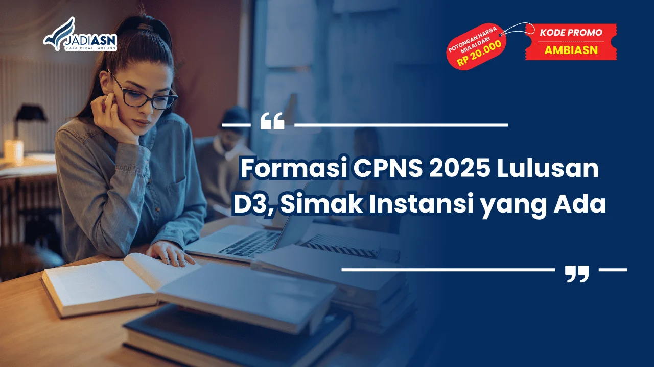 Formasi CPNS 2025 Lulusan D3